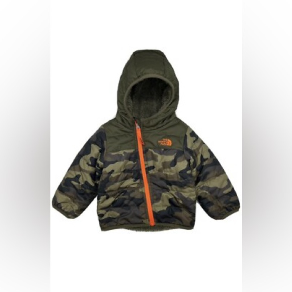 Infants The North Face Reversible Baby boy Mount Chimbo Full zip Winter coat